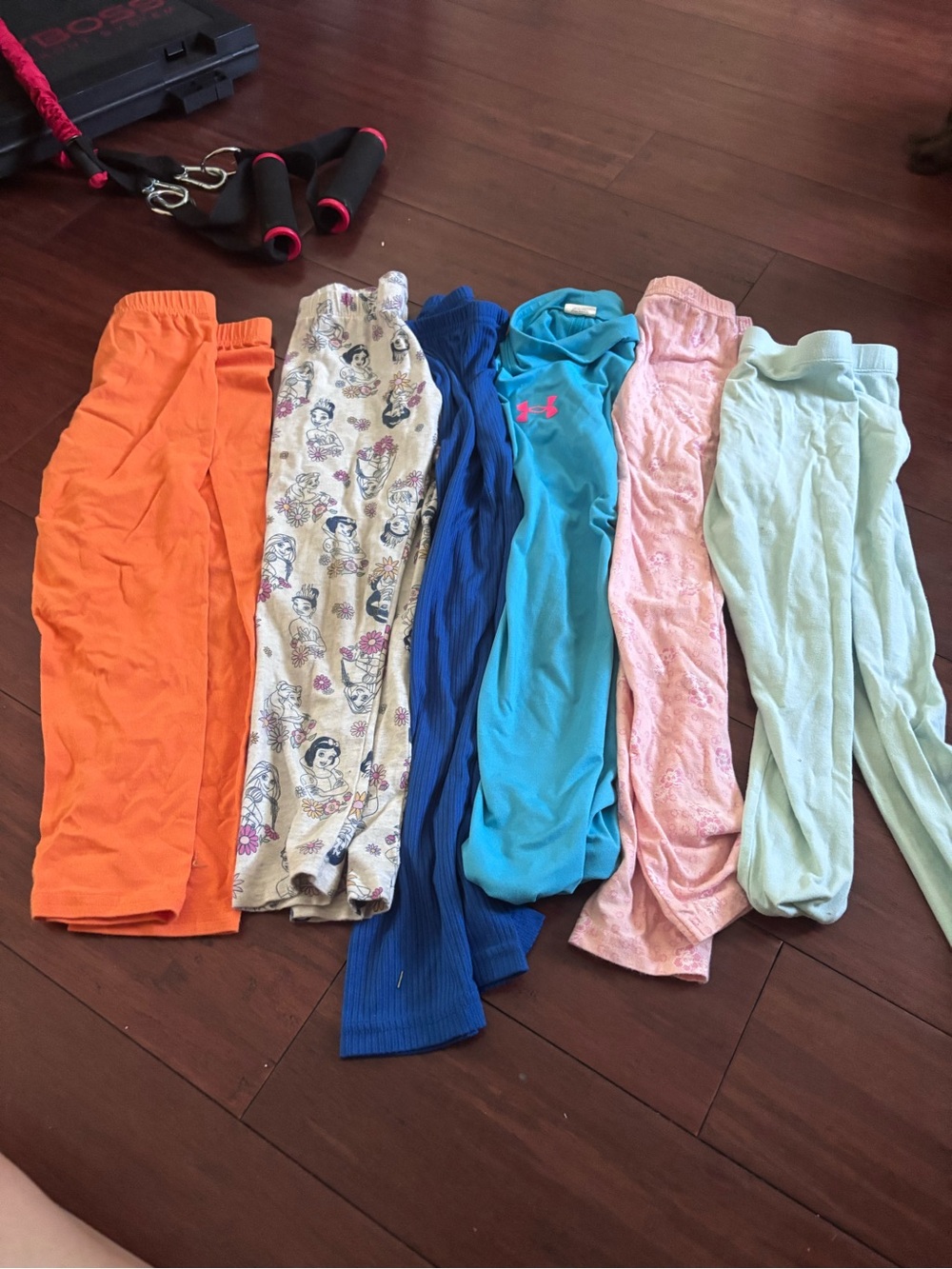 Under Armour Girls Teal & Pink Sleep Pants